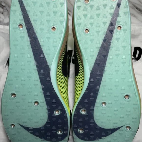 Nike Zoom Javelin Elite 3 Black Neon Mid Mens Track Shoes DV9193-001 - Picture 8 of 8